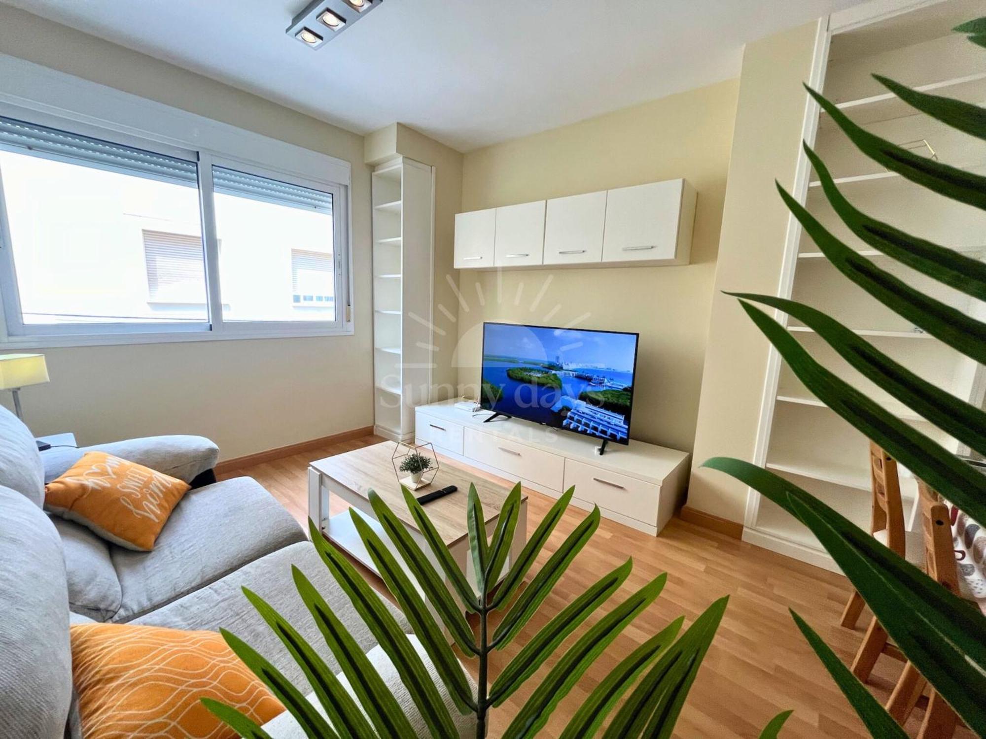 Acogedor Apartamento A 30 Metros De La Playa - Wifi - Smarttv 阿尔梅里亚 外观 照片