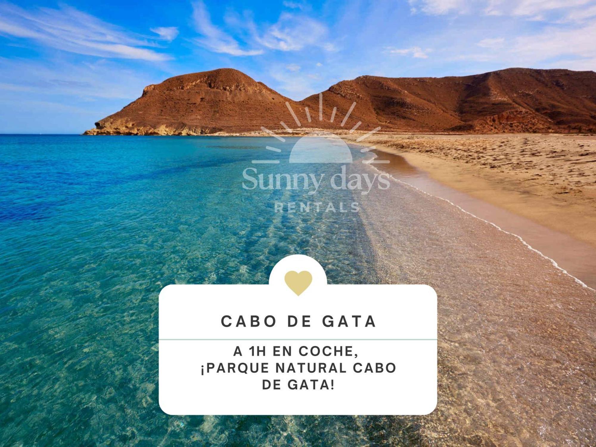 Acogedor Apartamento A 30 Metros De La Playa - Wifi - Smarttv 阿尔梅里亚 外观 照片